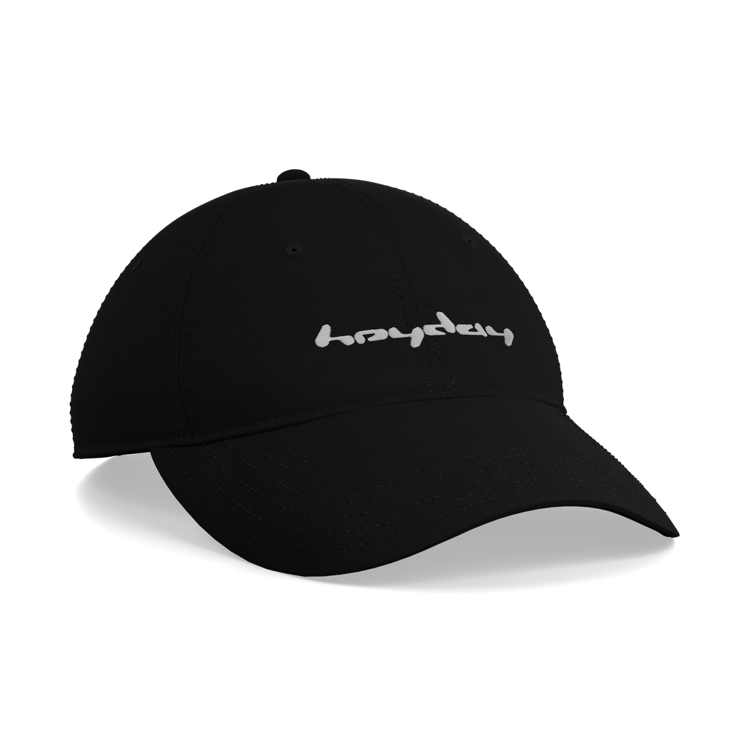 Heyday Logo Black Cap