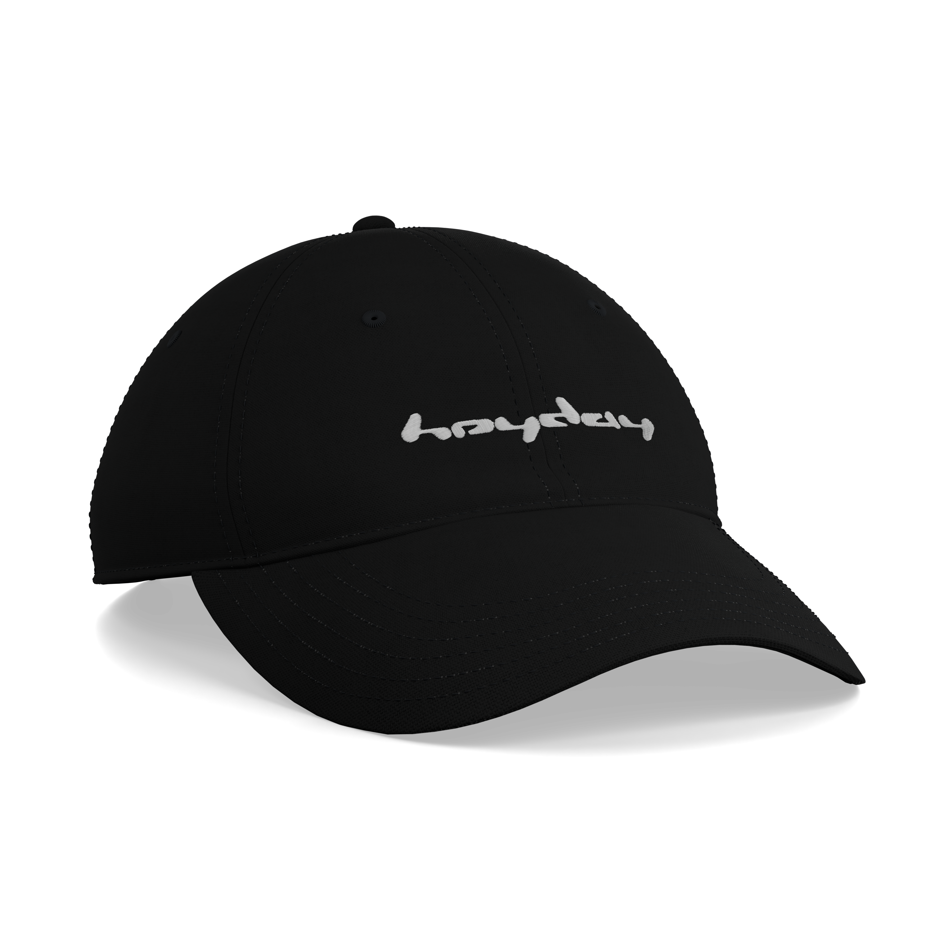 Heyday Logo Black Cap