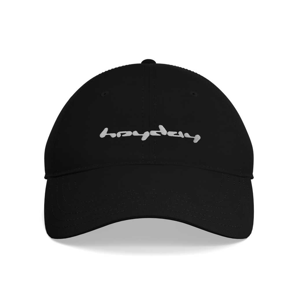 Heyday Logo Black Cap