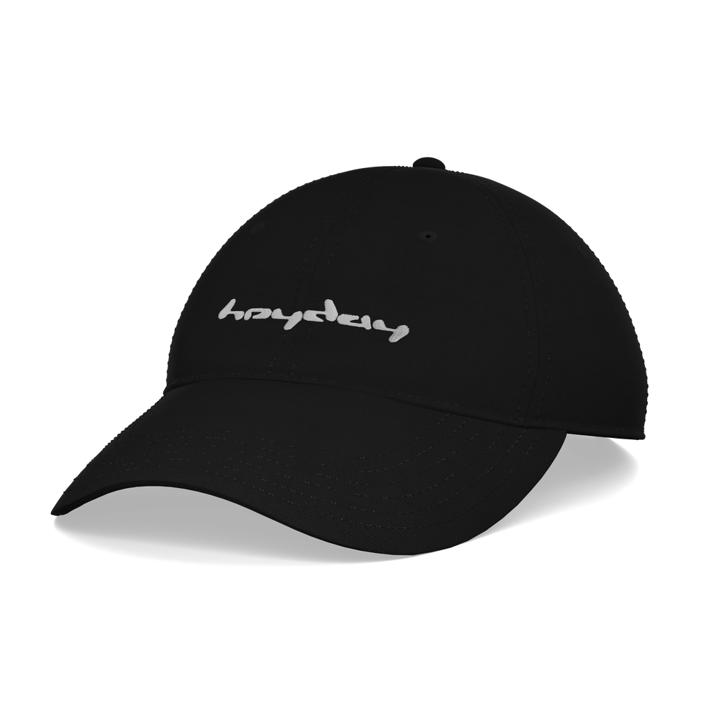 Heyday Logo Black Cap