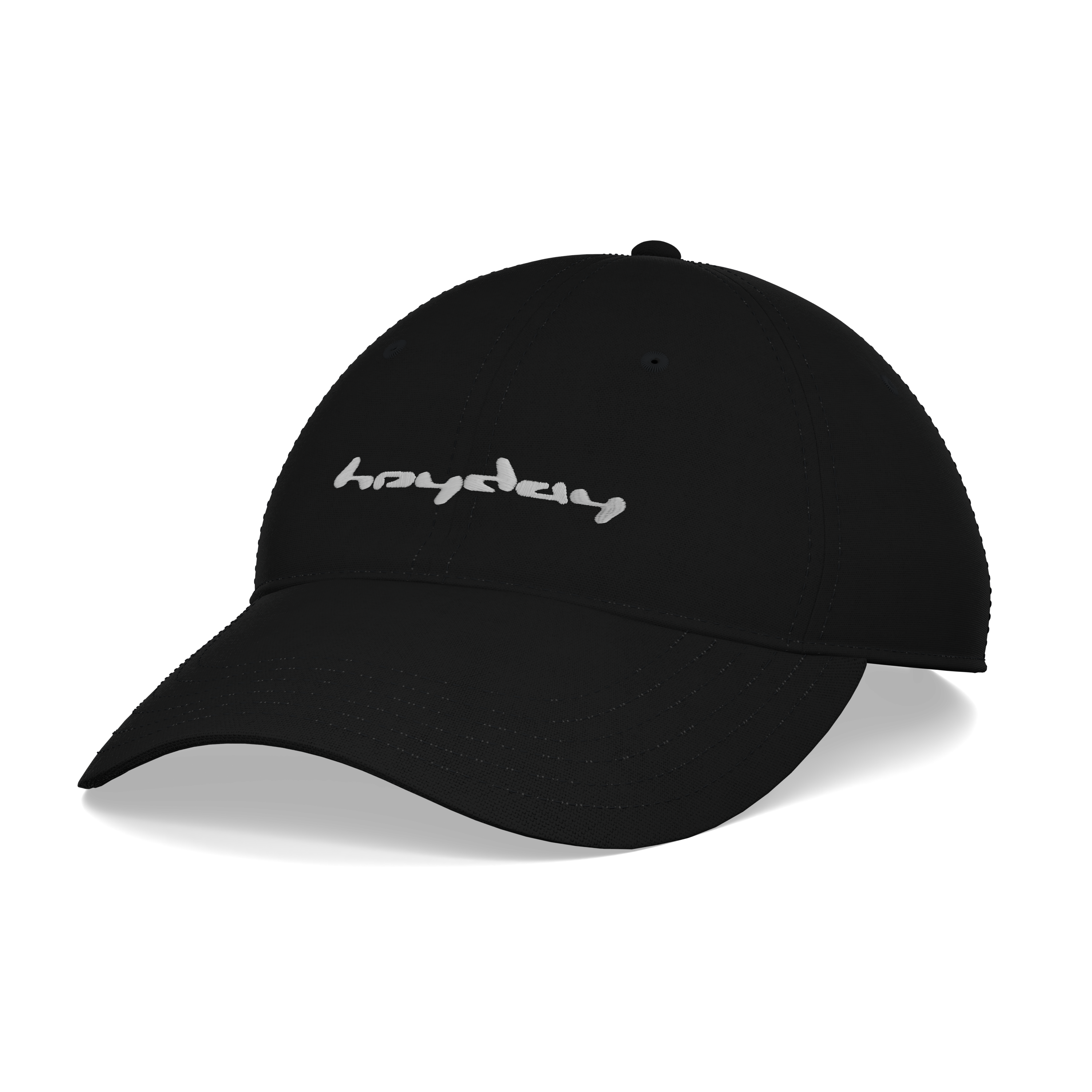 Heyday Logo Black Cap