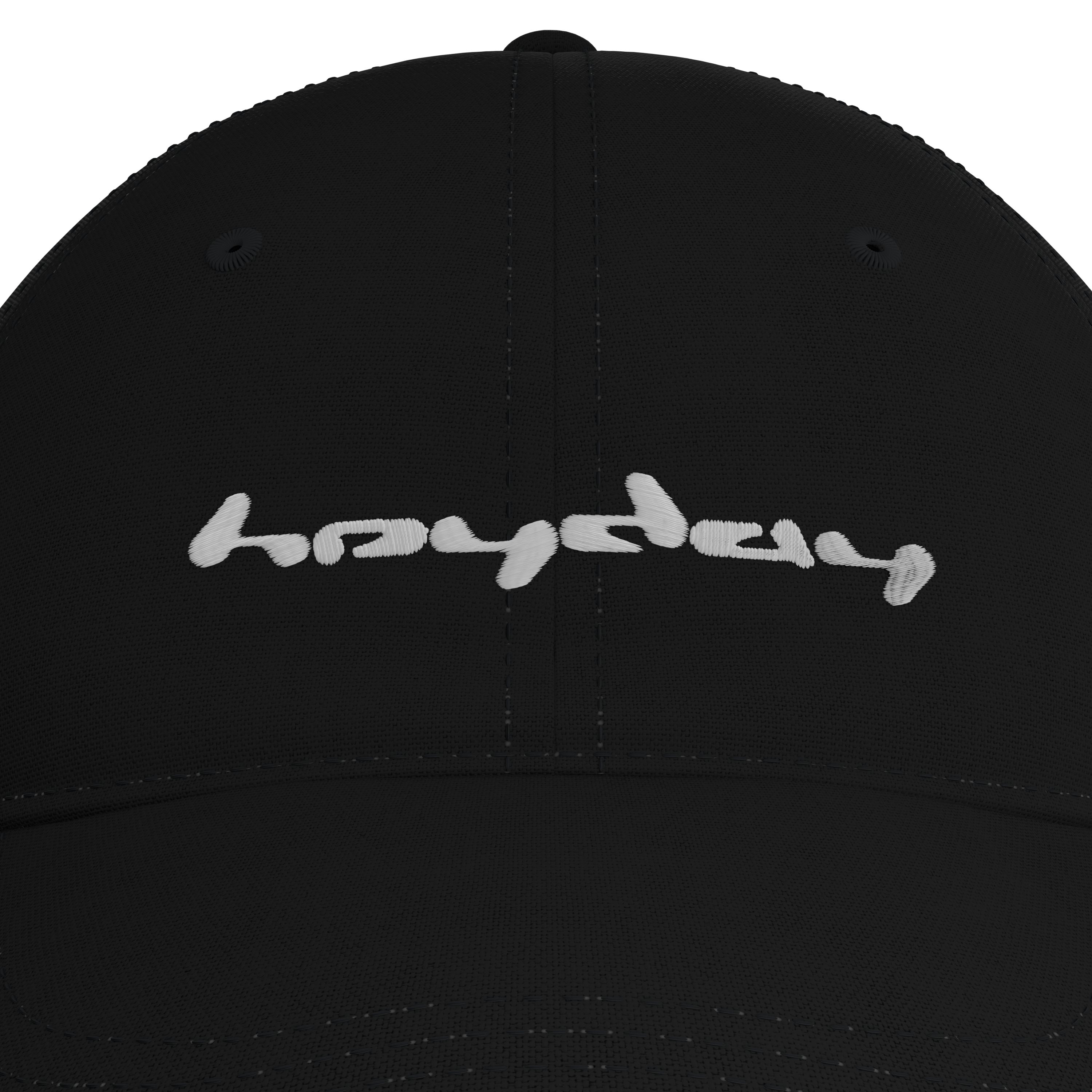 Heyday Logo Black Cap