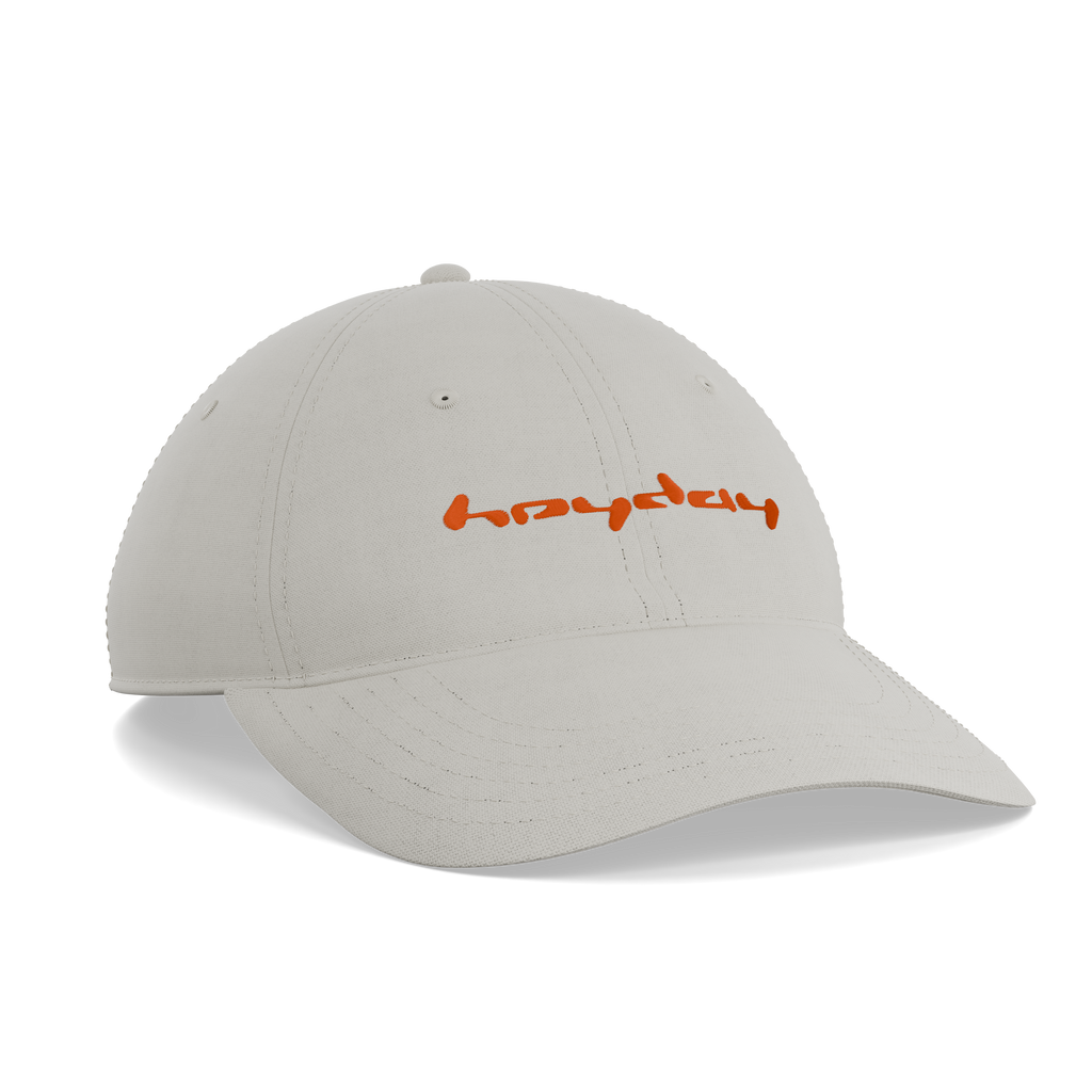 Heyday Logo Bone Cap – left angle view