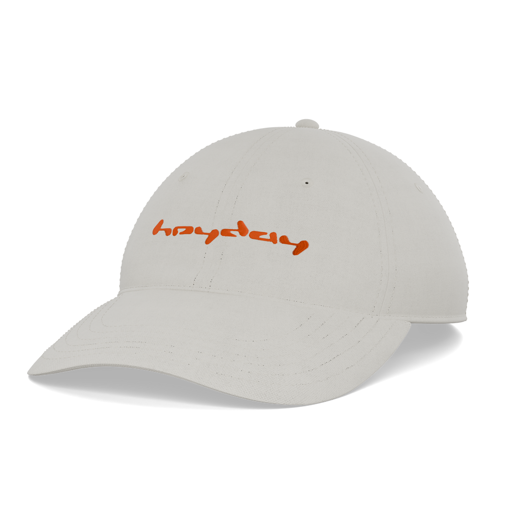 Heyday Logo Bone Cap – right angle view