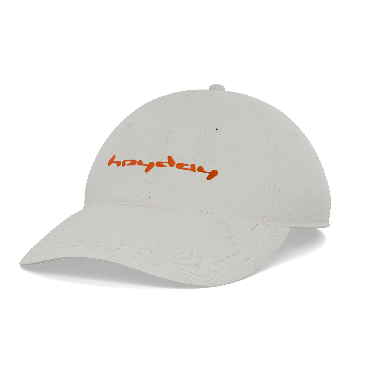 Heyday Logo Bone Cap – right angle view