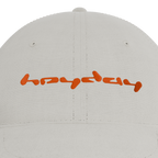 Heyday Logo Bone Cap – embroidery detail