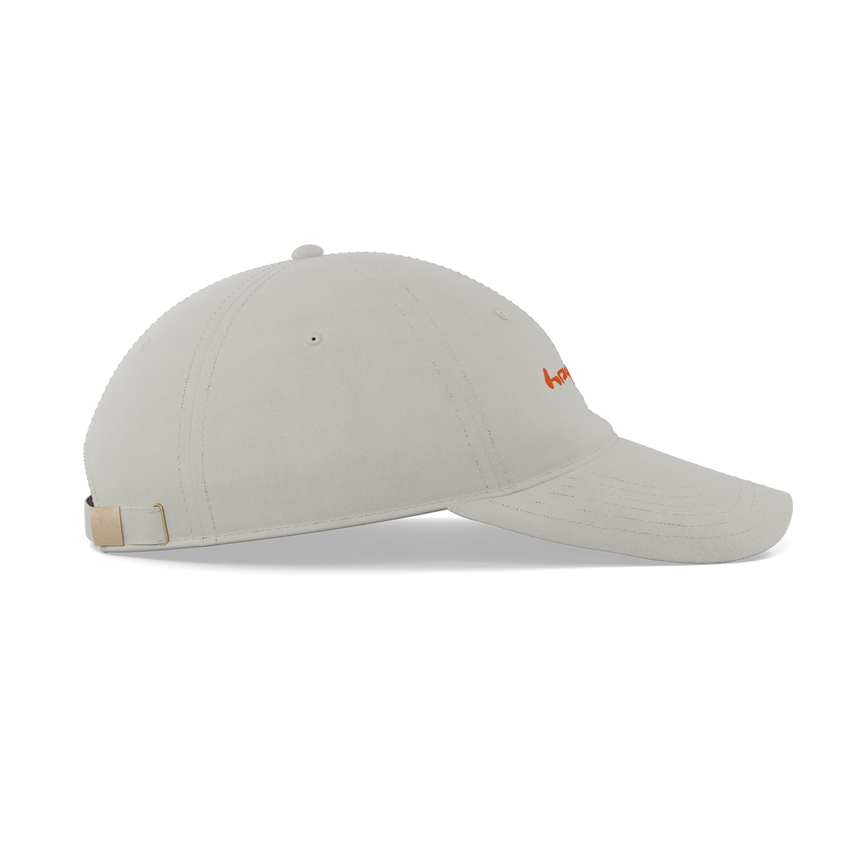 Heyday Logo Bone Cap – left side view