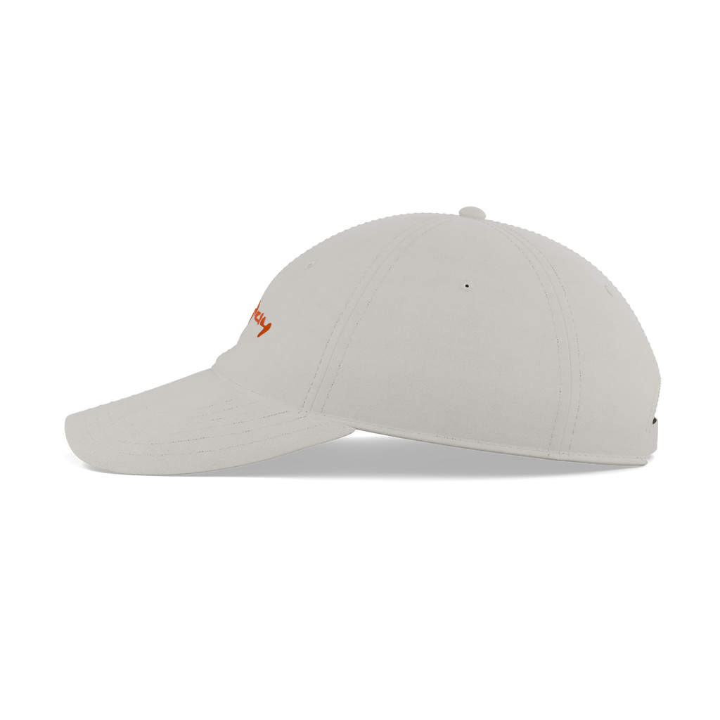 Heyday Logo Bone Cap – right side view