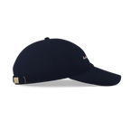 Heyday Logo Midnight Blue Cap – left side view