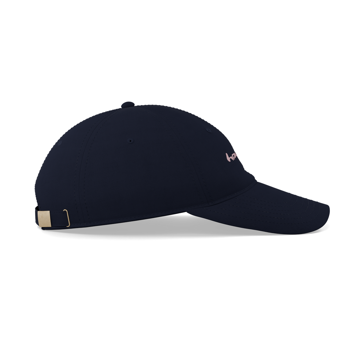 Heyday Logo Midnight Blue Cap – left side view