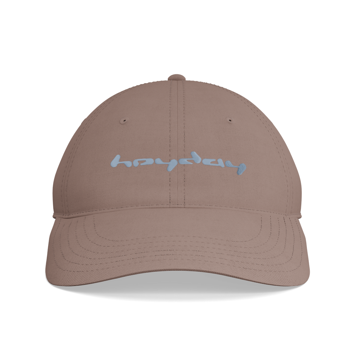 Heyday Logo Hazy Pink Cap – front view