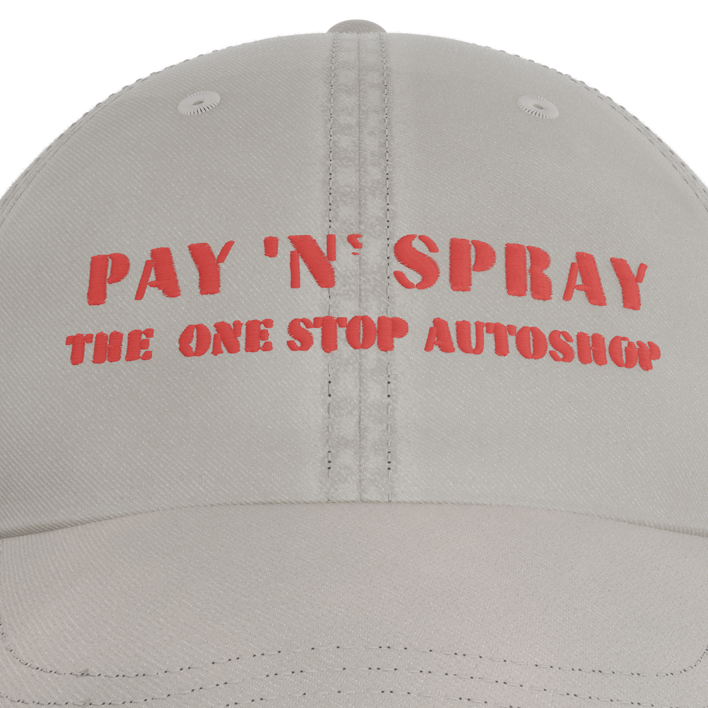 Grand Theft Auto – Pay n' Spray Cap – embroidery detail