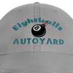 Grand Theft Auto III – Eightballs Autoyard Cap – embroidery detail