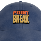 Point Break Cap – embroidery detail
