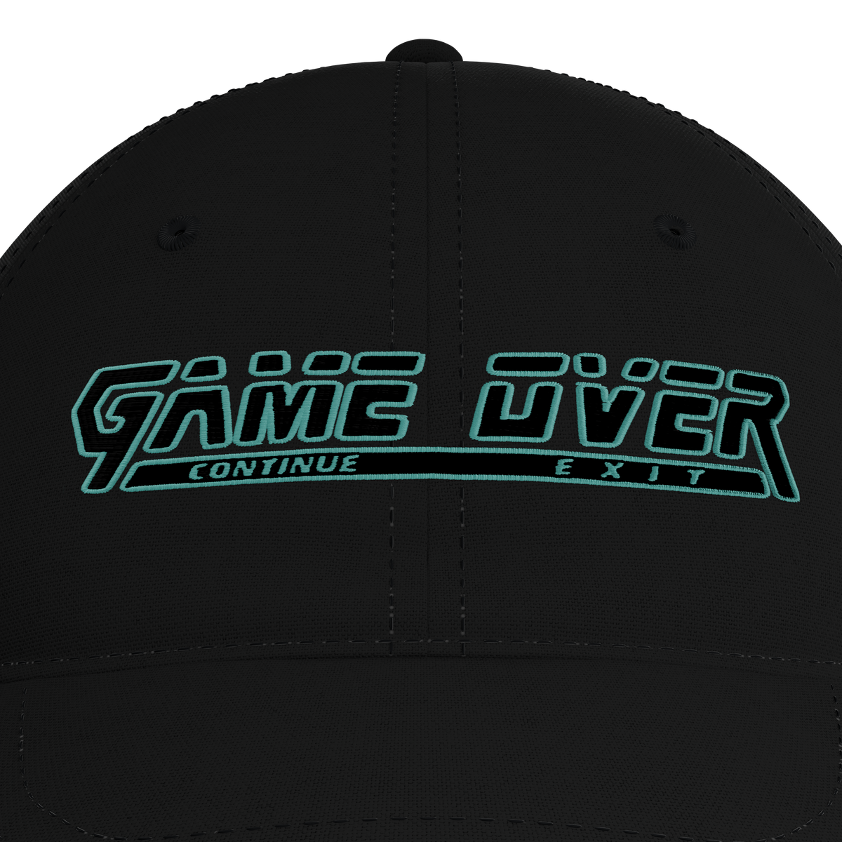 Metal Gear Solid – Game Over Cap – embroidery detail