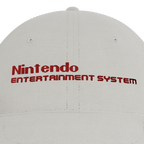 Nintendo Entertainment System Cap – embroidery detail