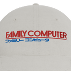 Nintendo Family Computer Cap – embroidery detail