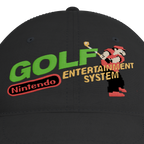 NES Golf Cap – embroidery detail