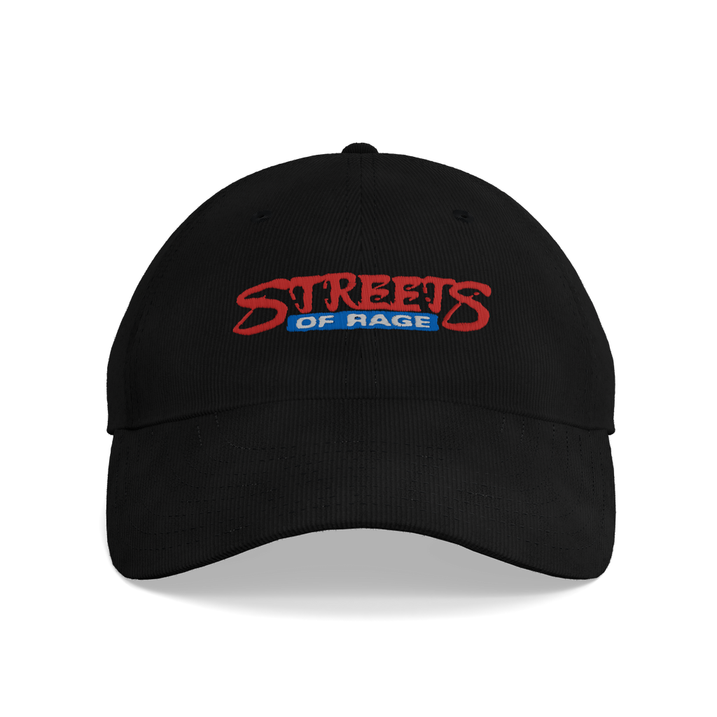 Streets of Rage Corduroy Cap – front view