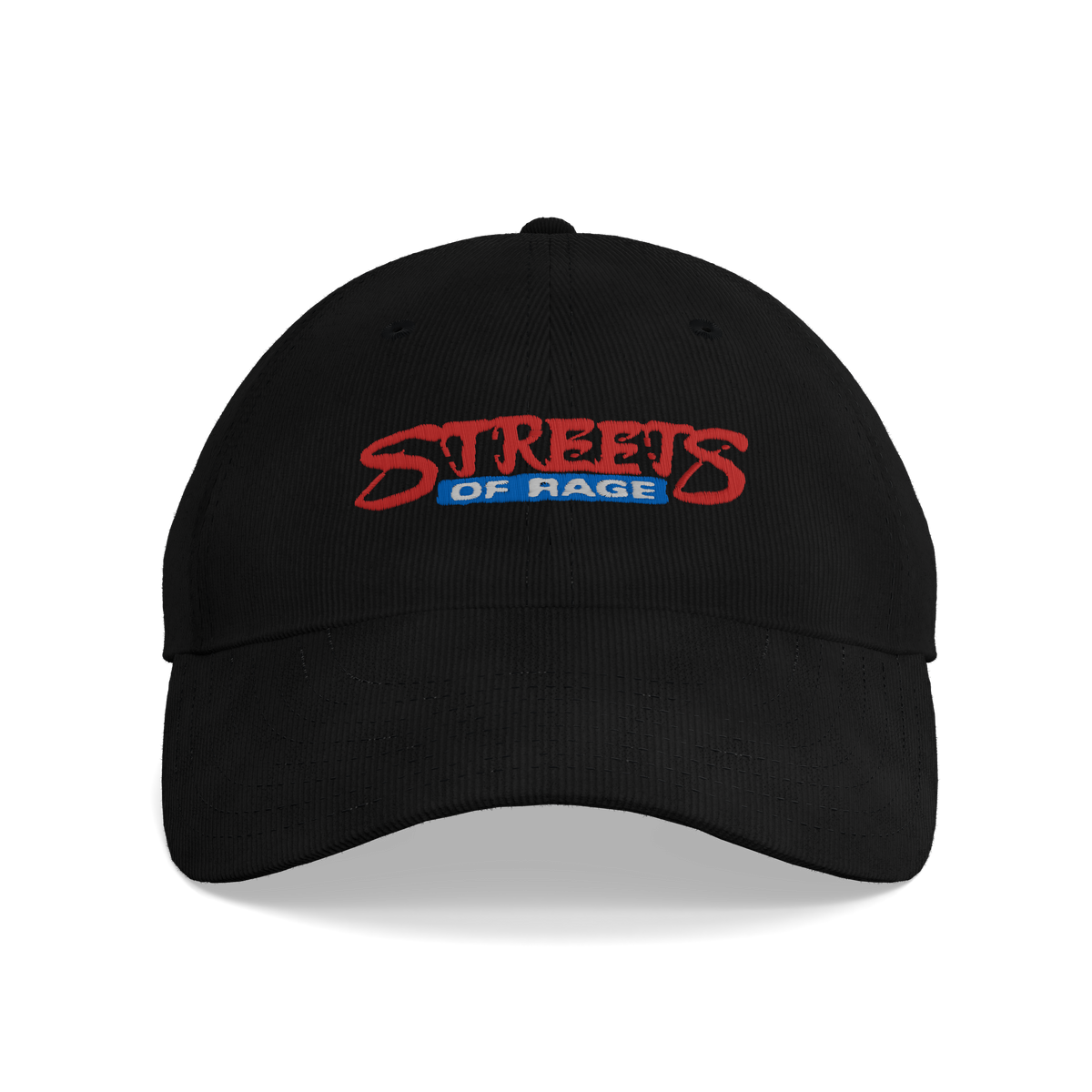 Streets of Rage Corduroy Cap – front view