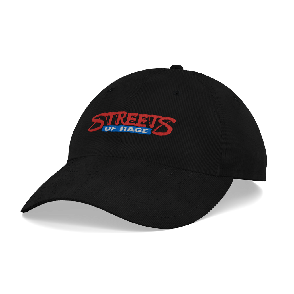 Streets of Rage Corduroy Cap – right angle view