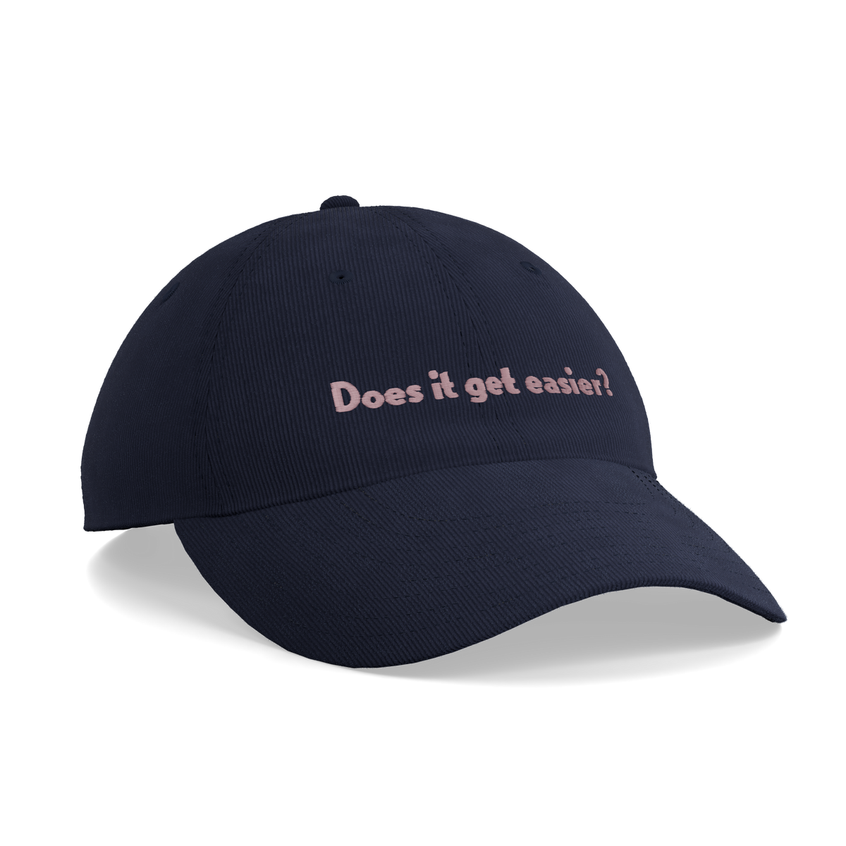 Lost in Translation – "Does It Get Easier?" Corduroy Cap – left angle view