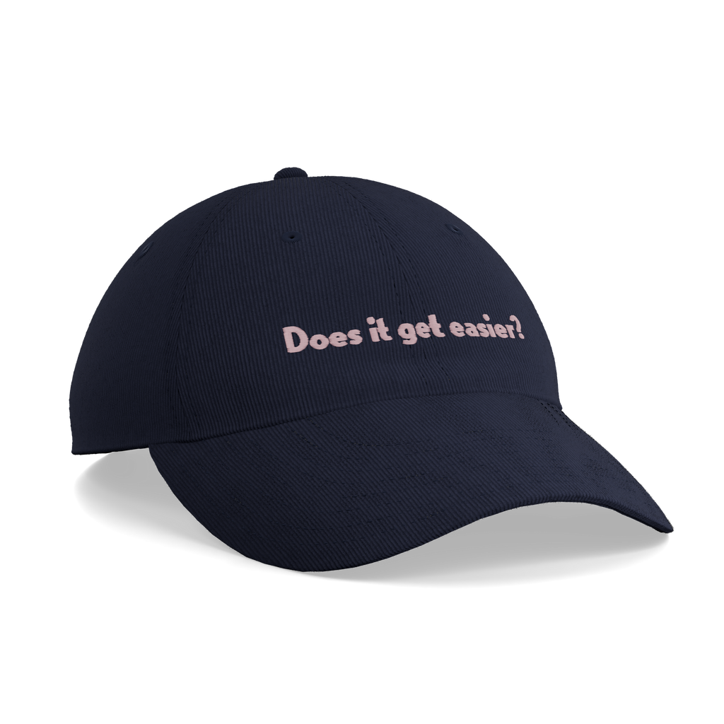 Lost in Translation – "Does It Get Easier?" Corduroy Cap
