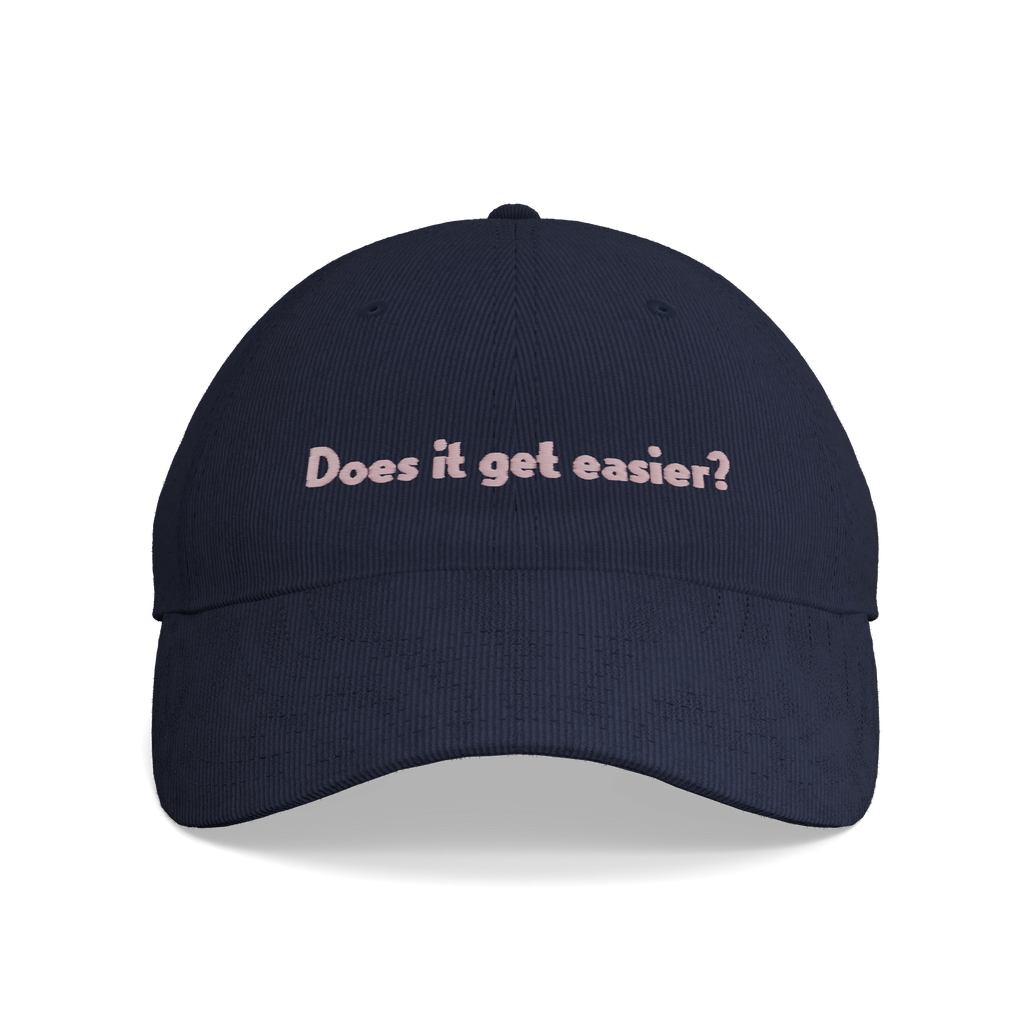Lost in Translation – "Does It Get Easier?" Corduroy Cap