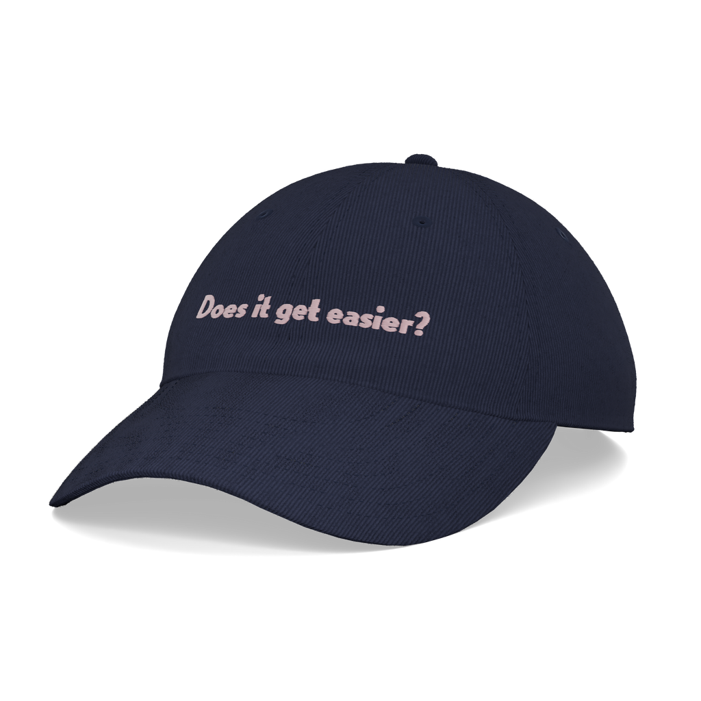 Lost in Translation – "Does It Get Easier?" Corduroy Cap