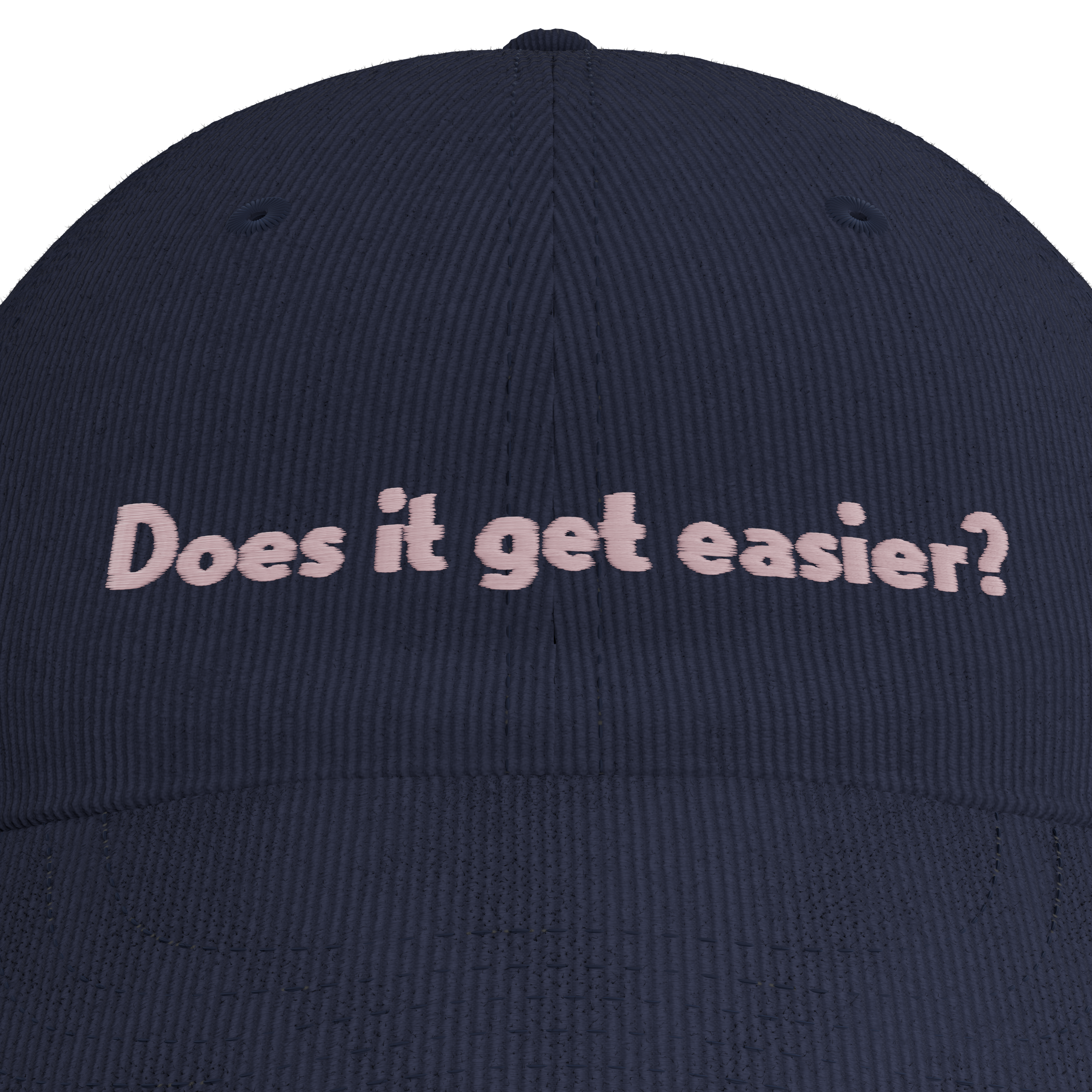 Lost in Translation – "Does It Get Easier?" Corduroy Cap