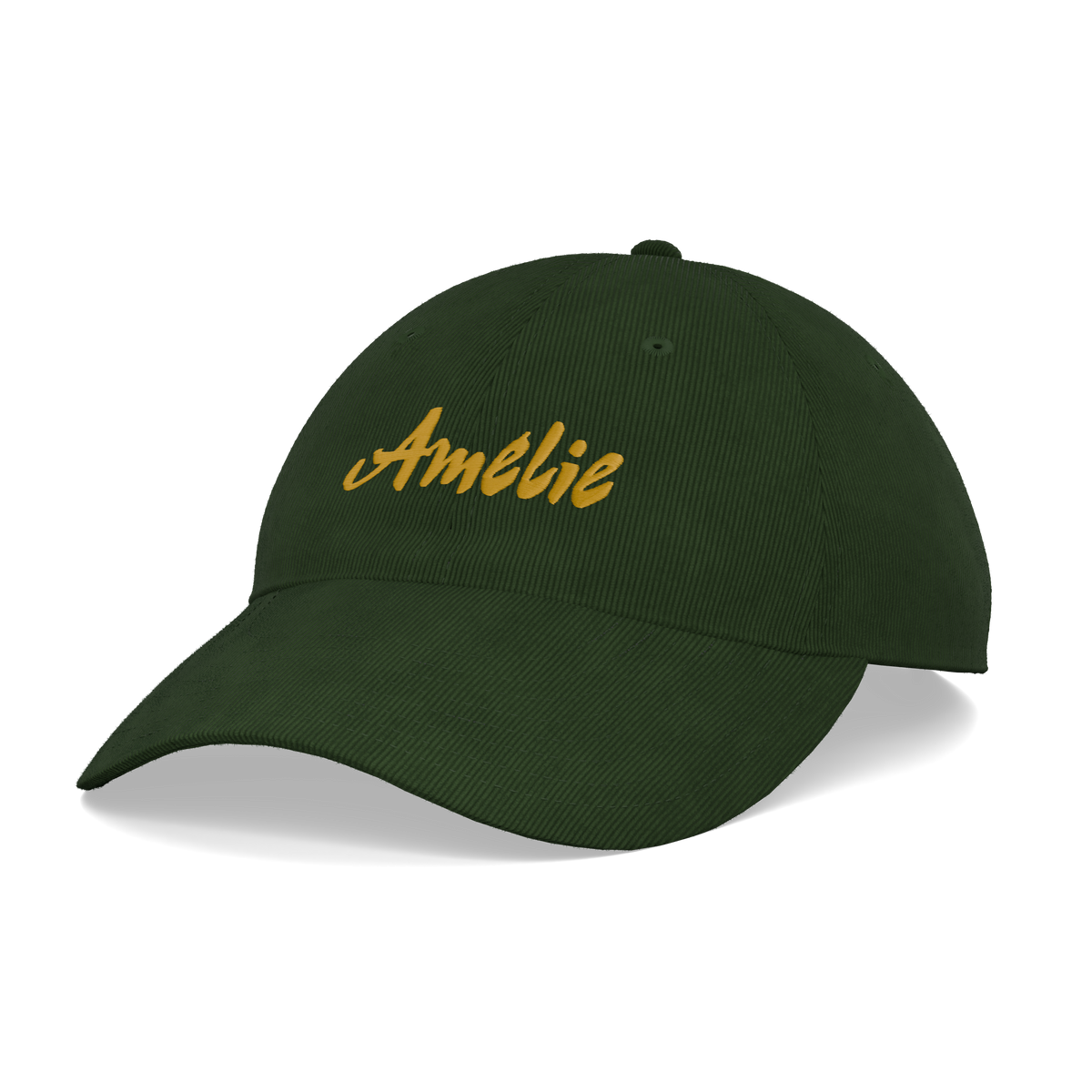 Amélie Corduroy Cap – right angle view