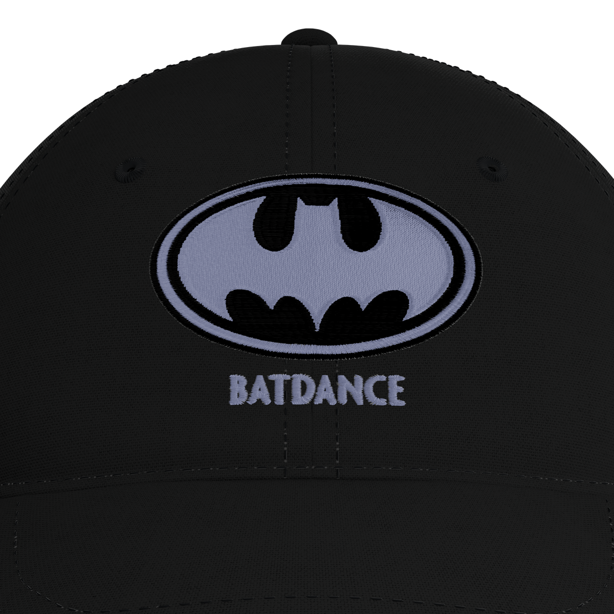 Batman – Prince Batdance Cap – embroidery detail