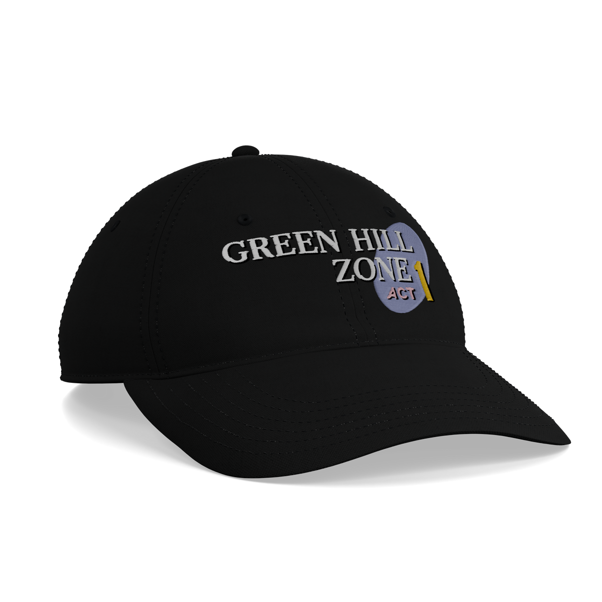 Sonic the Hedgehog – Green Hill Zone Cap – left angle view
