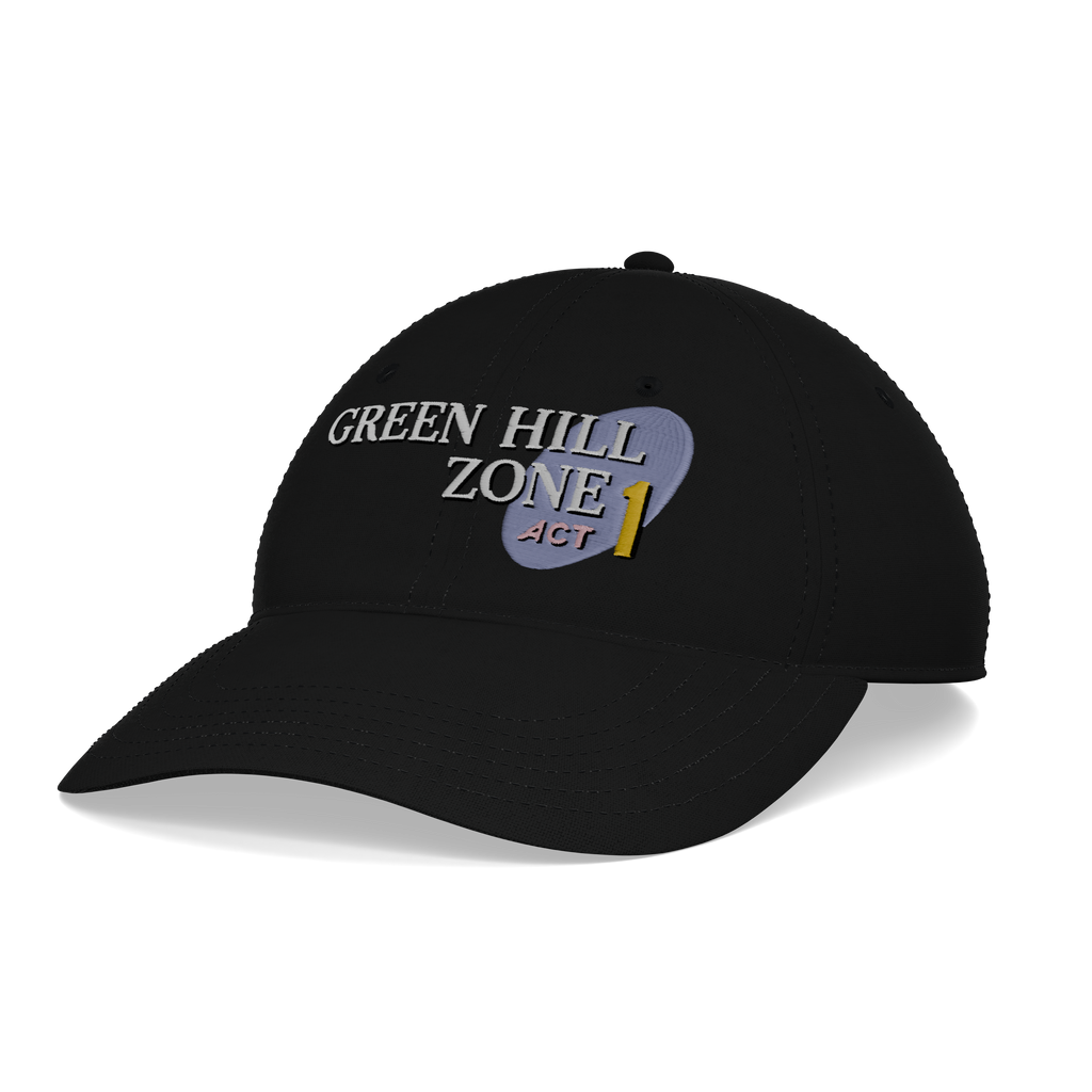 Sonic the Hedgehog – Green Hill Zone Cap – right angle view