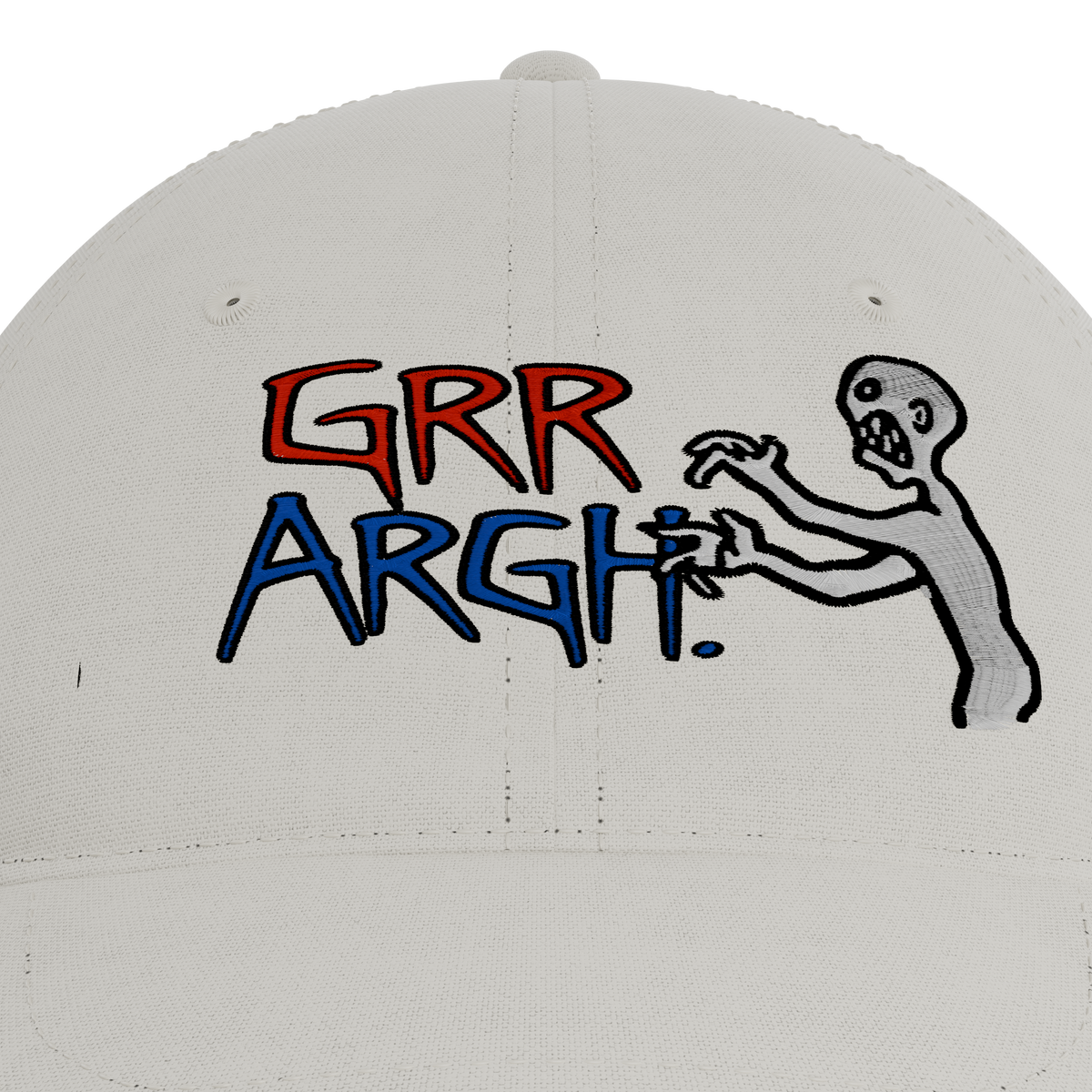 Buffy the Vampire Slayer – Grr Argh Cap – embroidery detail