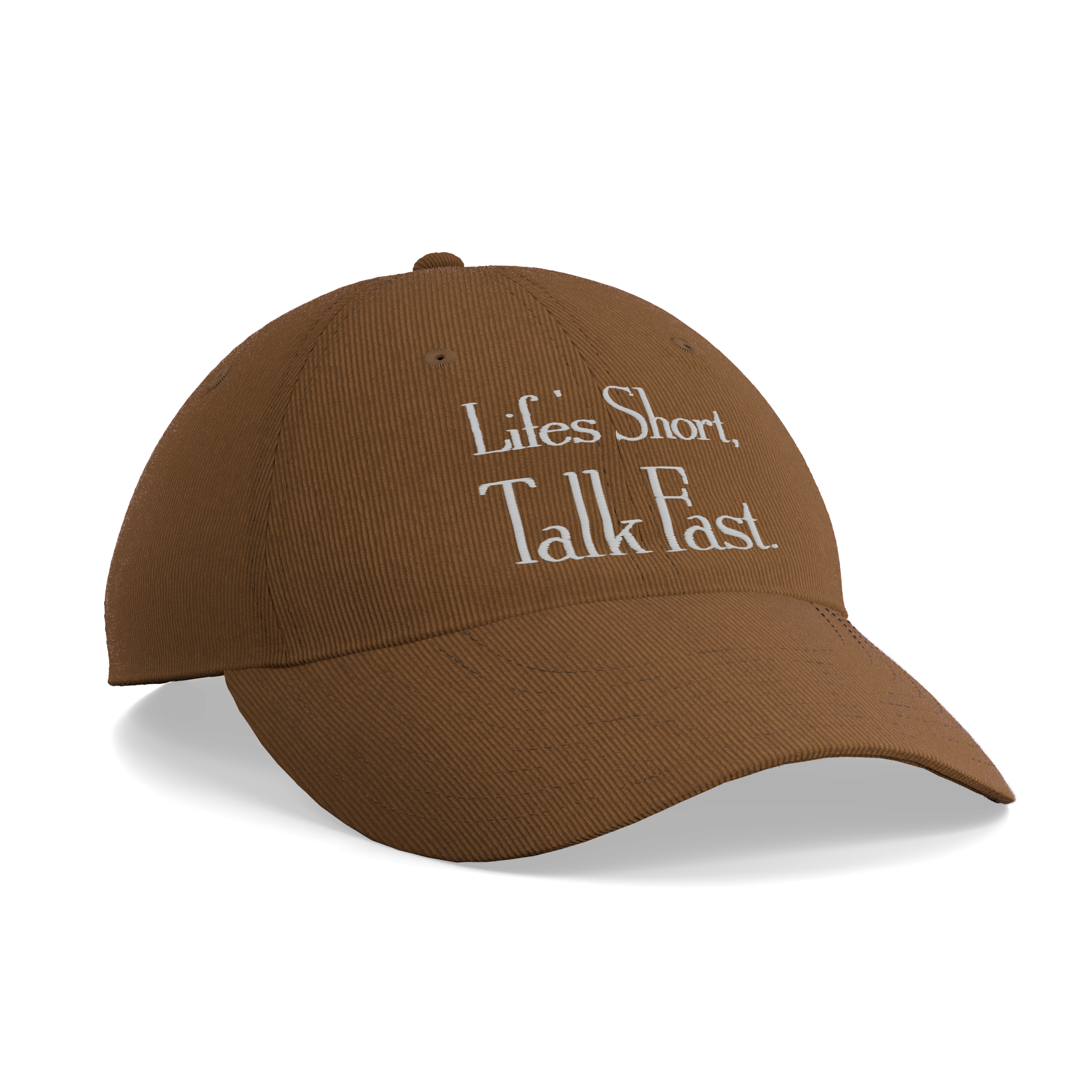 Gilmore Girls – Life's Short Talk Fast Corduroy Cap