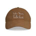 Gilmore Girls – Life's Short Talk Fast Corduroy Cap – front view