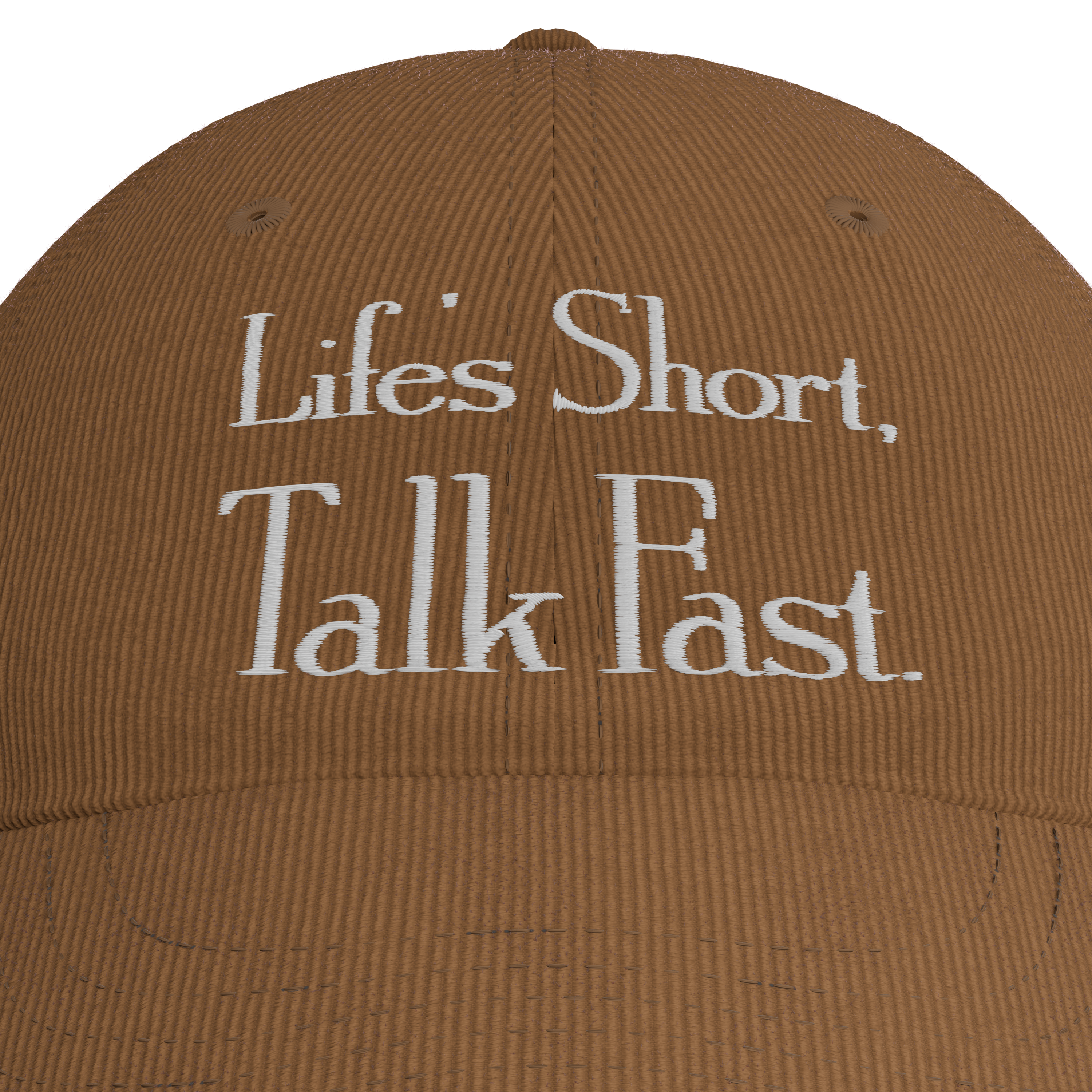 Gilmore Girls – Life's Short Talk Fast Corduroy Cap