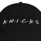 Friends – Knicks in Friends Style Cap – embroidery detail