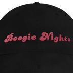 Boogie Nights Corduroy Cap – embroidery detail