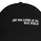 Cowboy Bebop – "Are You Living in the Real World?" Cap – embroidery detail