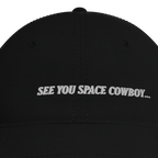 Cowboy Bebop – "See You Space Cowboy" Cap – embroidery detail