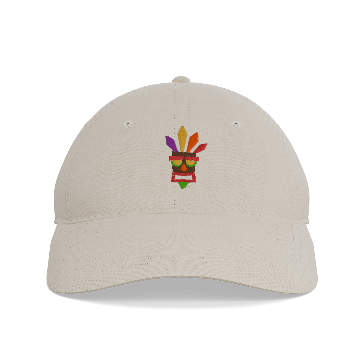 Crash Bandicoot Aku Aku Cap – front view