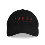 Dune II Battle for Arrakis Black Corduroy Cap – front view