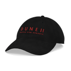 Dune II Battle for Arrakis Black Corduroy Cap – right angle view