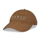 Dune II Battle for Arrakis Brown Corduroy Cap – right angle view