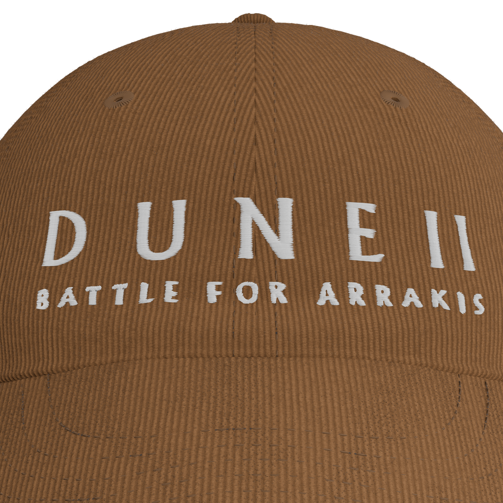 Dune II Battle for Arrakis Brown Corduroy Cap