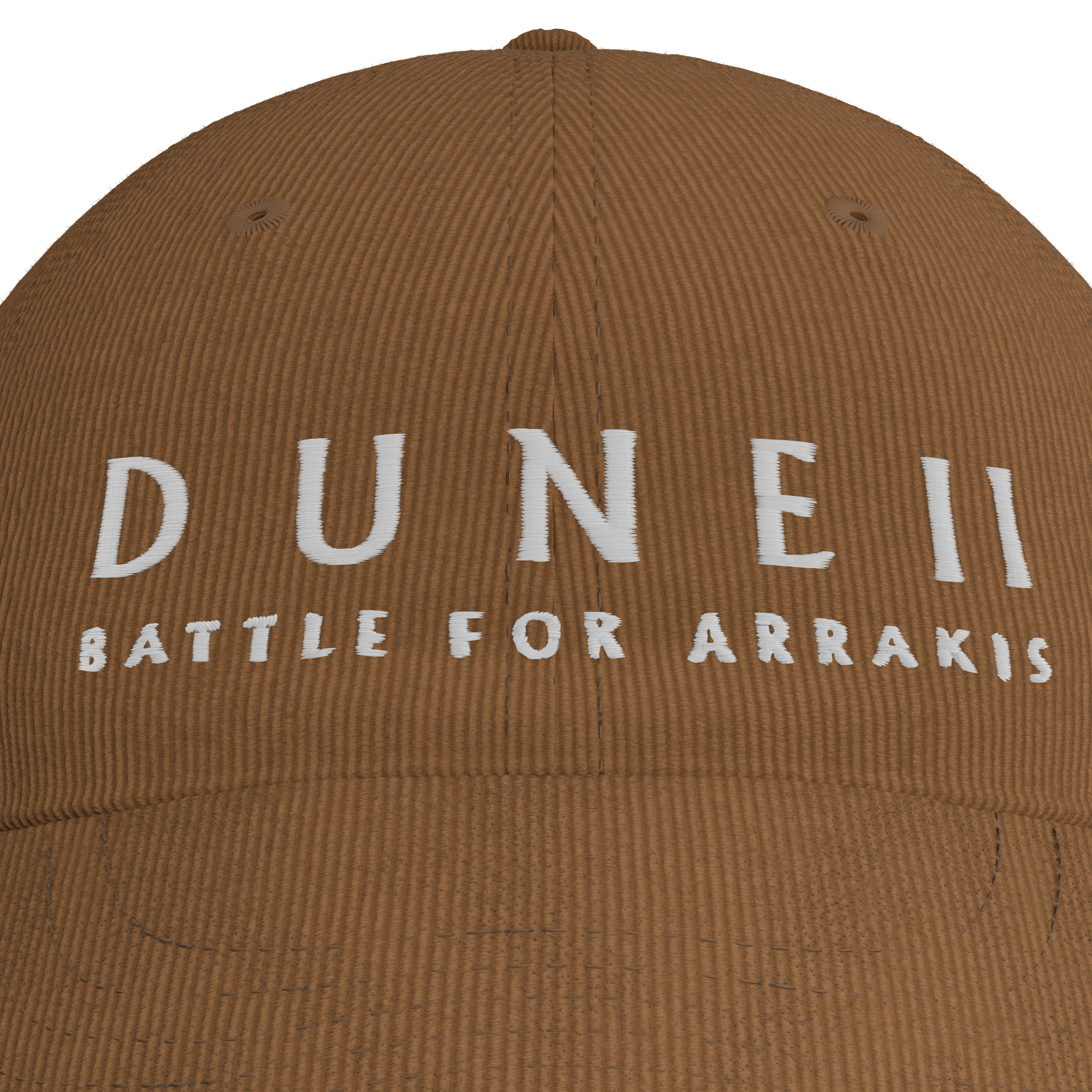 Dune II Battle for Arrakis Brown Corduroy Cap