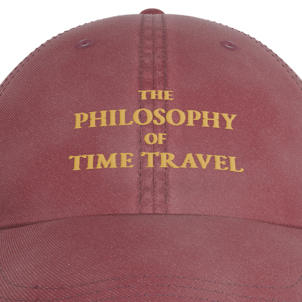 Donnie Darko – The Philosophy of Time Travel Cap – embroidery detail