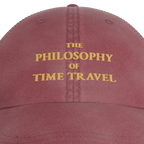 Donnie Darko – The Philosophy of Time Travel Cap – embroidery detail